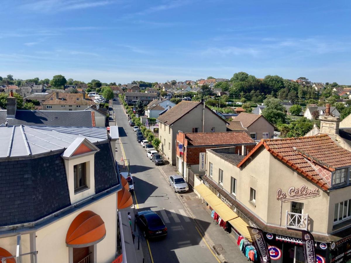 Le 22 - Studio 4P Proche Mer & Vue Bourg Arromanches-les-Bains Exteriör bild