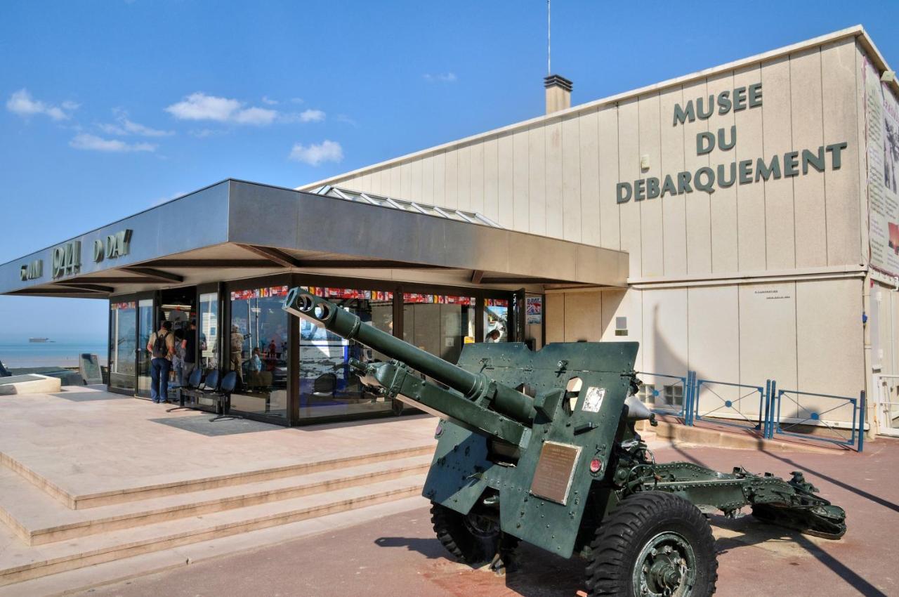Le 22 - Studio 4P Proche Mer & Vue Bourg Arromanches-les-Bains Exteriör bild