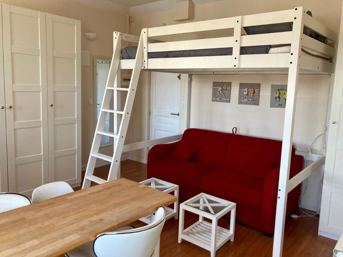 Le 22 - Studio 4P Proche Mer & Vue Bourg Arromanches-les-Bains Exteriör bild